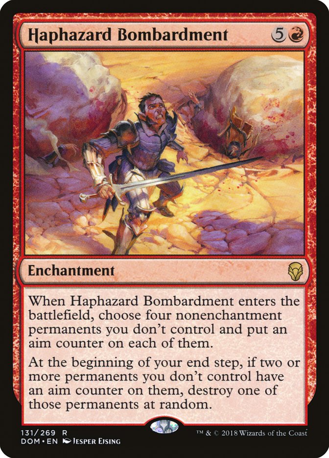Haphazard Bombardment 131/269 (Dominaria)  | Good Games Modbury