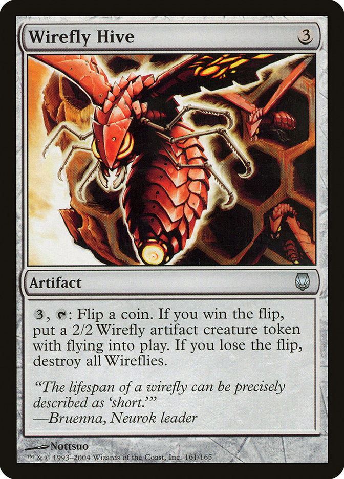 Wirefly Hive 161/165 (Darksteel)  - Foil | Good Games Modbury