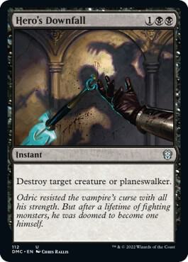Heros Downfall 112/50 (Commander: Dominaria United)  | Good Games Modbury