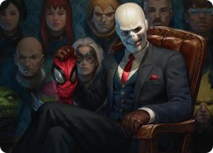 Chameleon Master of Disguise Art Card 5 (Art Series: Marvel's Spider-Man)  | Good Games Modbury
