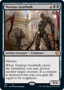 Noxious Gearhulk 148 (Commander 2021)  | Good Games Modbury