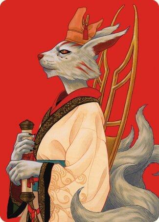 Pearl Ear Imperial Advisor Art Card 45 (Art Series: Modern Horizons 3)  | Good Games Modbury