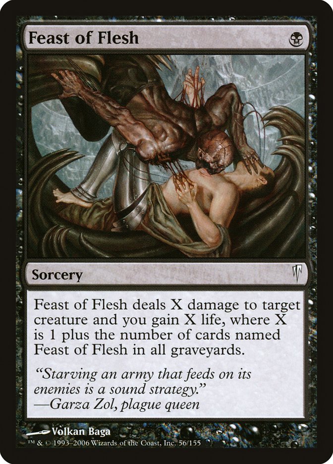 Feast of Flesh 56/155 (Coldsnap)  - Foil | Good Games Modbury