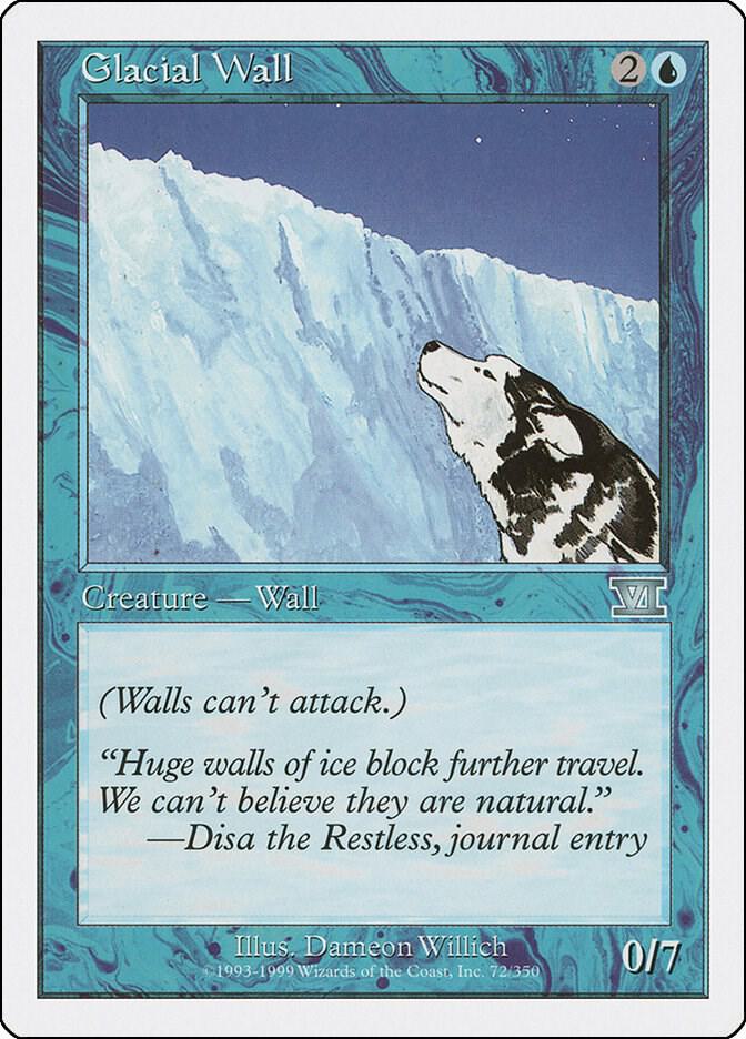 Glacial Wall 72/350 (Classic Sixth Edition)  | Good Games Modbury