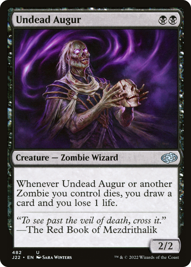 Undead Augur [Jumpstart 2022] | Good Games Modbury