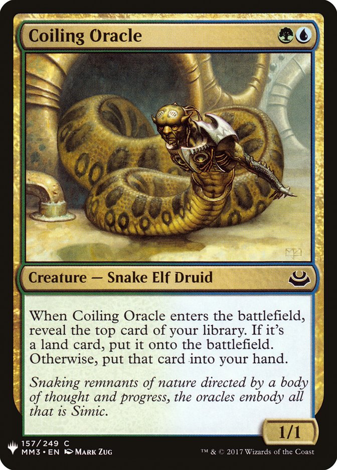 Coiling Oracle [Mystery Booster] | Good Games Modbury