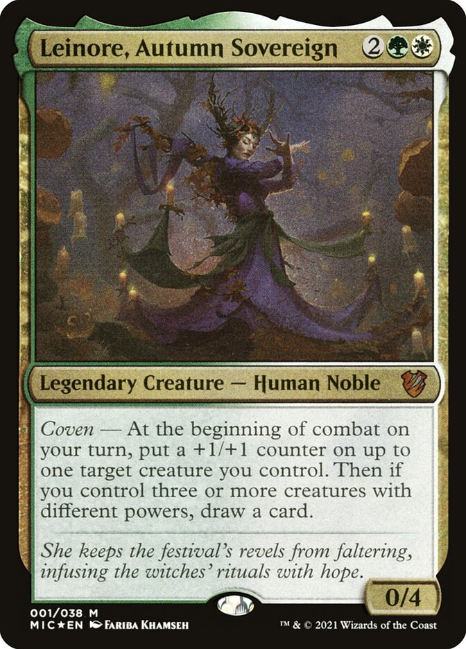 Leinore, Autumn Sovereign 1/38 (Commander: Innistrad: Midnight Hunt)  | Good Games Modbury