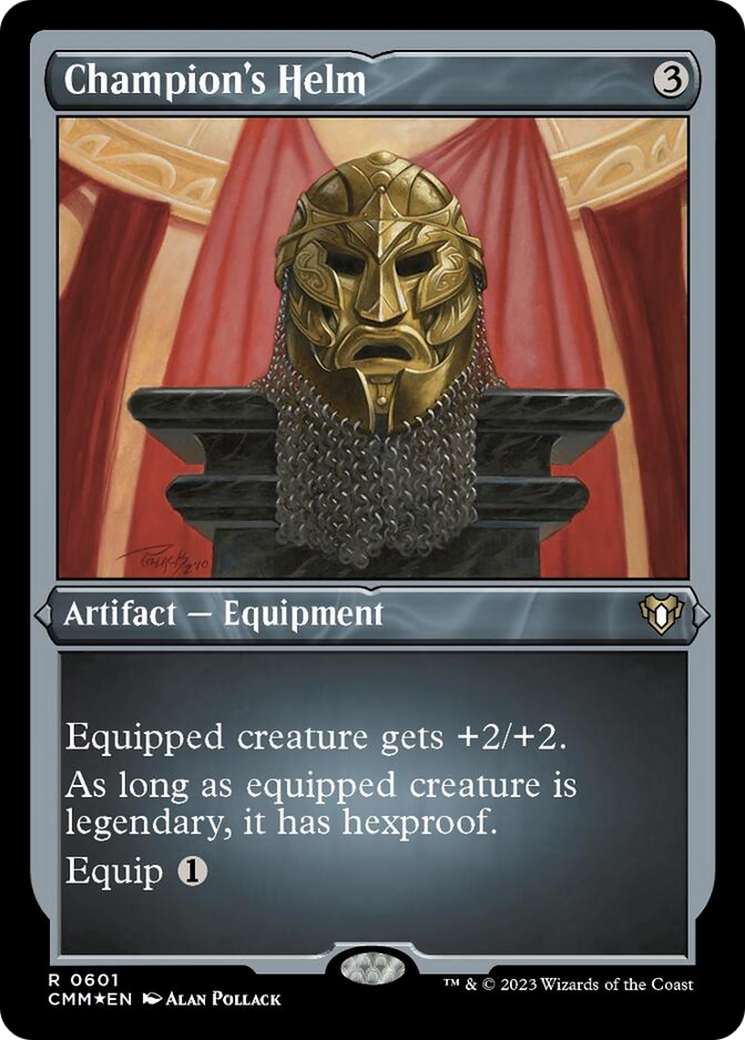 Champion's Helm (Foil Etched) [Commander Masters] | Good Games Modbury