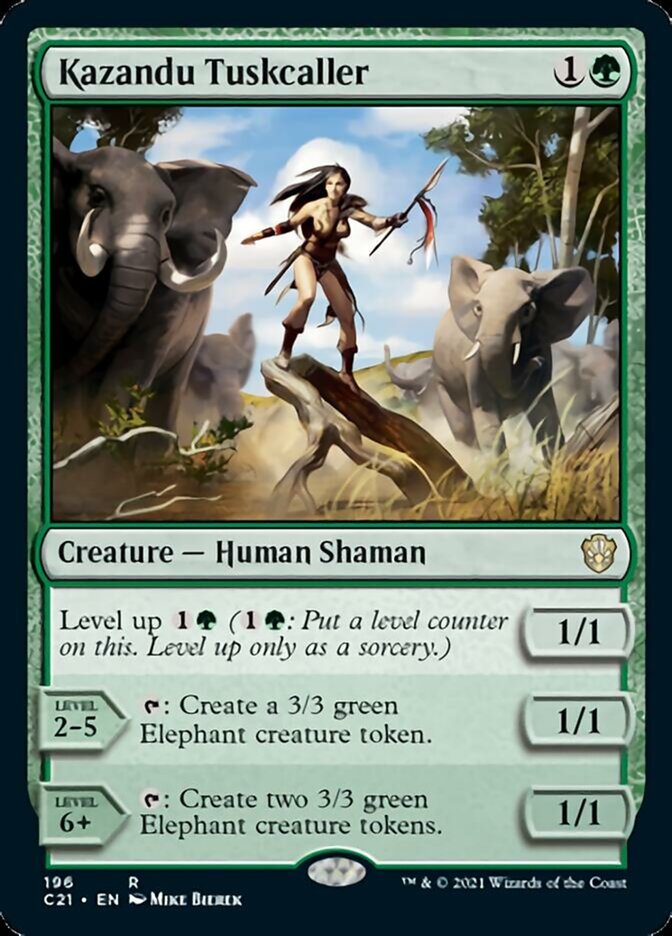 Kazandu Tuskcaller [Commander 2021] | Good Games Modbury