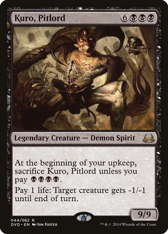 Kuro, Pitlord 44/62 (Duel Decks: Anthology)  | Good Games Modbury