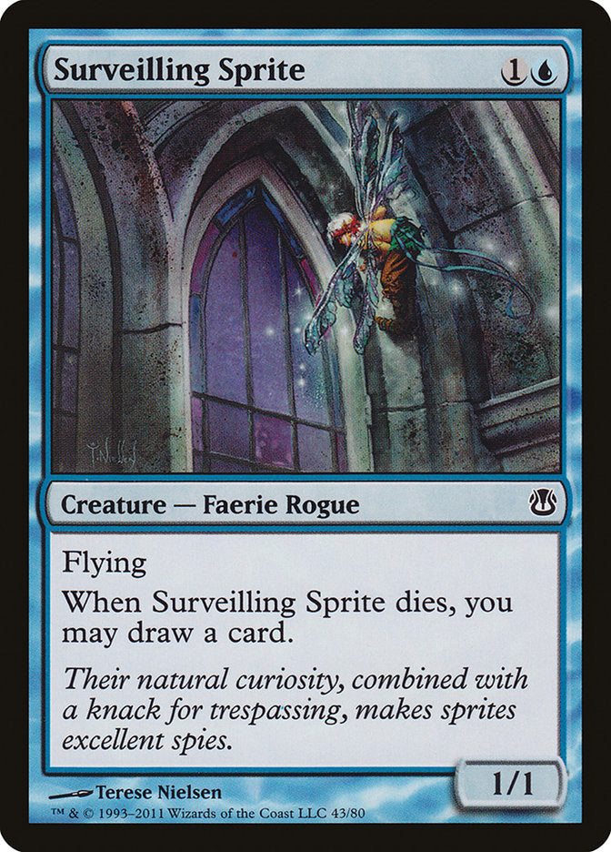 Surveilling Sprite 43/80 (Duel Decks: Ajani vs. Nicol Bolas)  | Good Games Modbury
