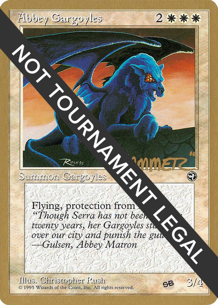 Abbey Gargoyles 1996 Shawn Hammer Regnier HML SB shr1sb/308 (World Championship Decks)  | Good Games Modbury