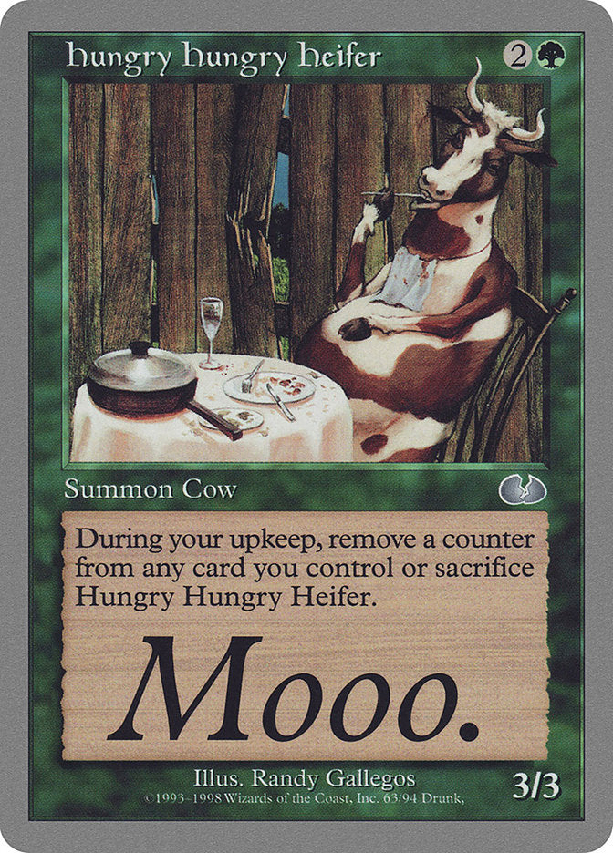 Hungry Hungry Heifer 63/94 (Unglued)  | Good Games Modbury
