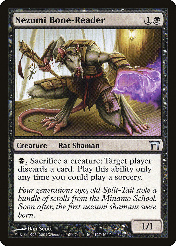Nezumi Bone-Reader 127/306 (Champions of Kamigawa)  - Foil | Good Games Modbury
