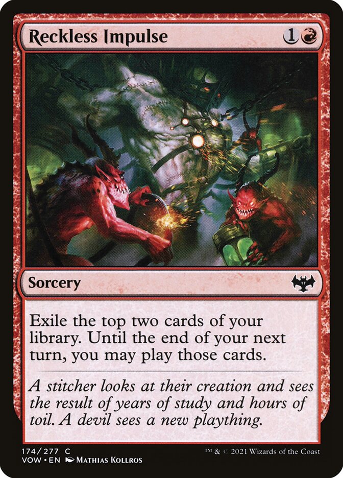 Reckless Impulse 174/277 (Innistrad: Crimson Vow)  | Good Games Modbury