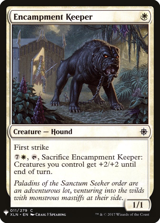 Encampment Keeper [Mystery Booster] | Good Games Modbury