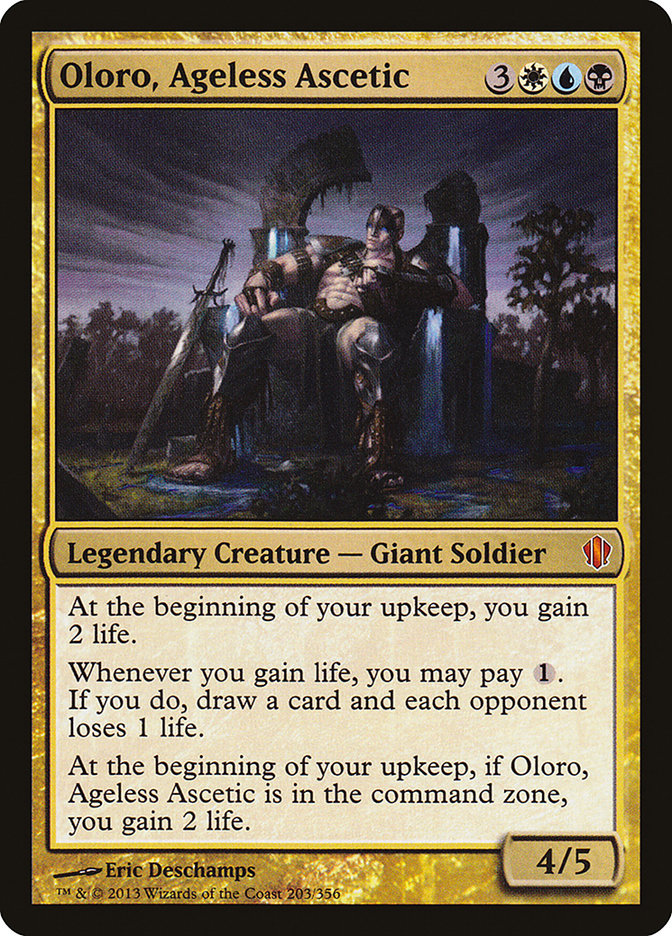 Oloro, Ageless Ascetic [Commander 2013] | Good Games Modbury