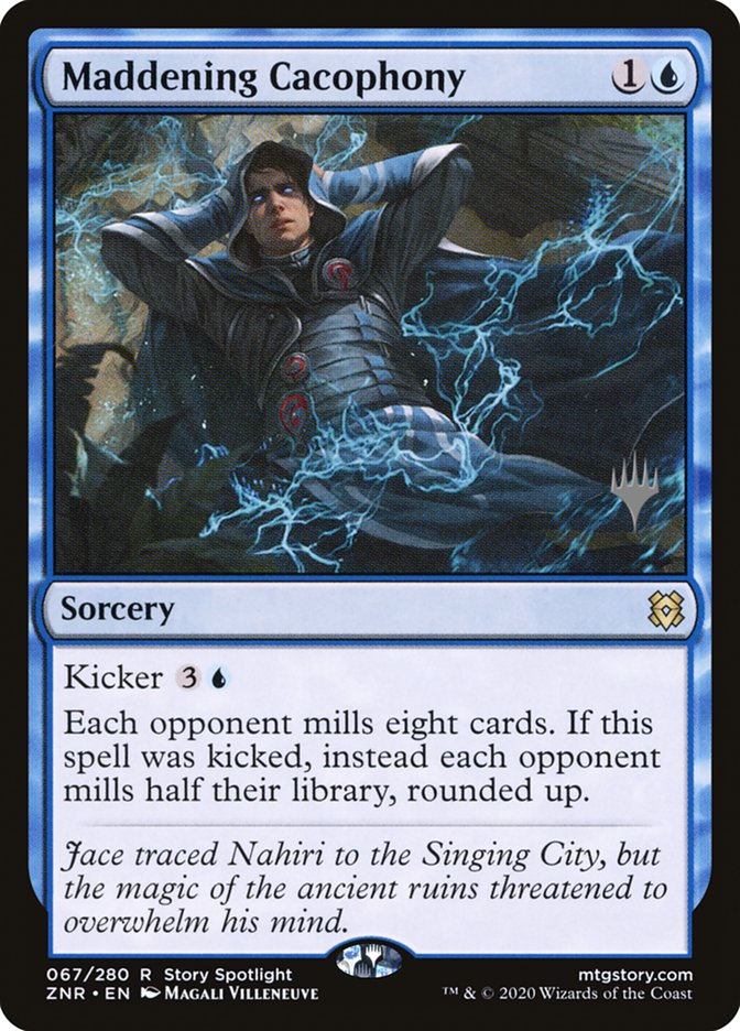 Maddening Cacophony (Promo Pack) [Zendikar Rising Promos] | Good Games Modbury