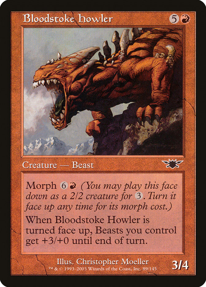 Bloodstoke Howler 89/145 (Legions)  | Good Games Modbury