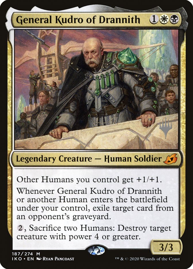 General Kudro of Drannith (Promo Pack) [Ikoria: Lair of Behemoths Promos] | Good Games Modbury