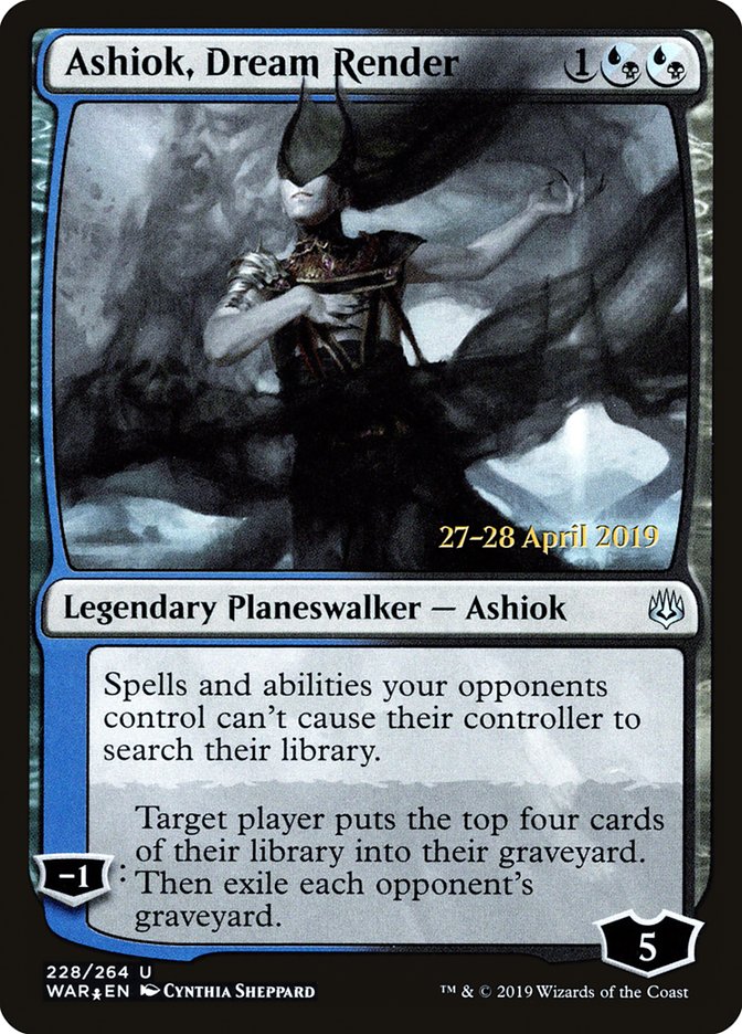 Ashiok, Dream Render [War of the Spark Prerelease Promos] | Good Games Modbury