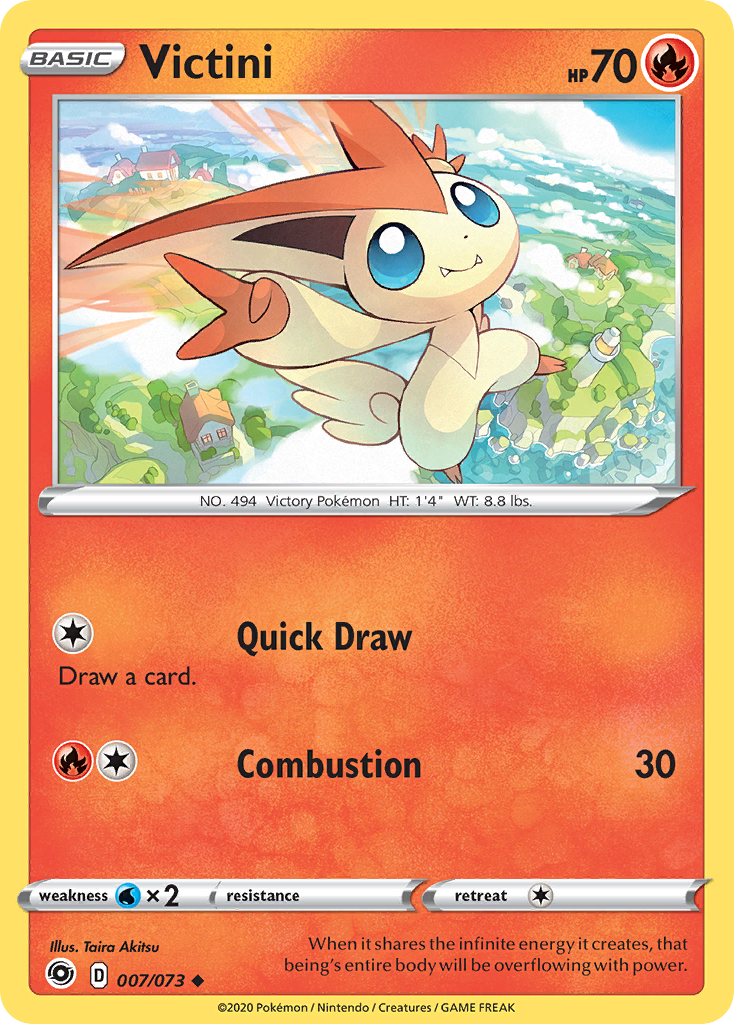 Victini (007/073) [Sword & Shield: Champion's Path] | Good Games Modbury