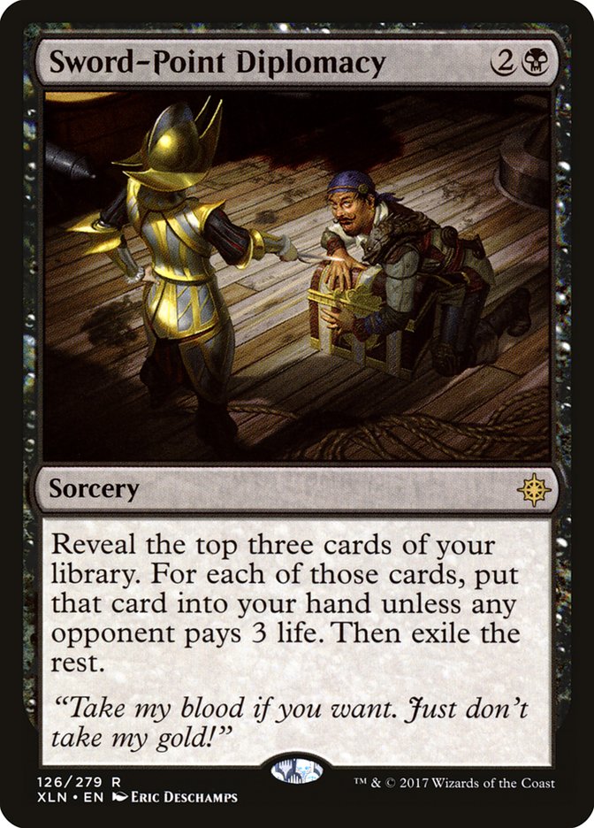 Sword-Point Diplomacy 126/279 (Ixalan)  | Good Games Modbury