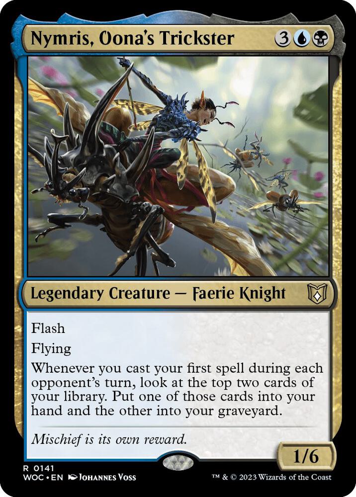 Nymris, Oona's Trickster 141/173 (Commander: Wilds of Eldraine)  | Good Games Modbury