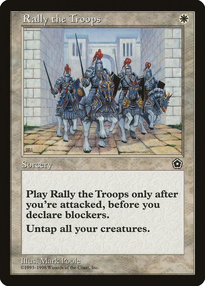 Rally the Troops 19/165 (Portal Second Age)  | Good Games Modbury