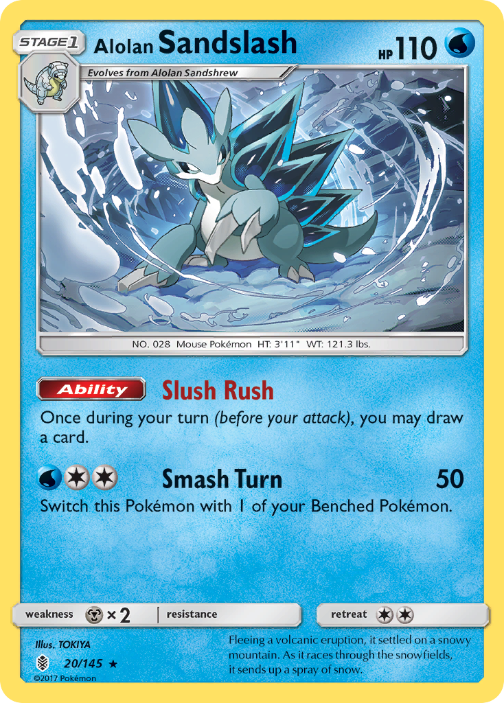 Alolan Sandslash (20/145) [Sun & Moon: Guardians Rising] | Good Games Modbury