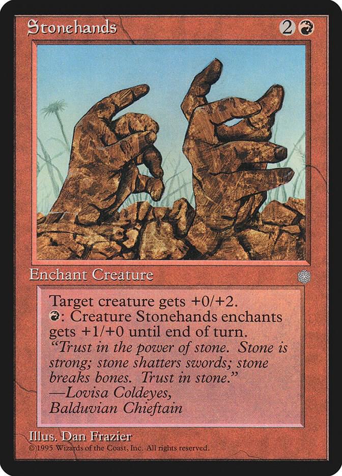 Stonehands 219/383 (Ice Age)  | Good Games Modbury