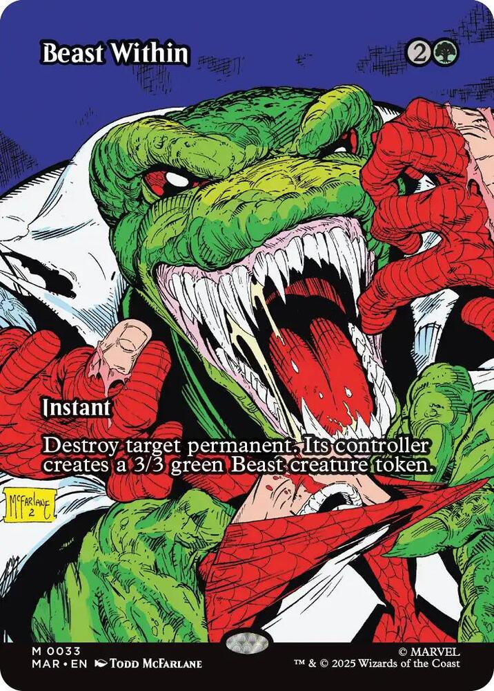 Beast Within 33 (Marvel Universe Eternal-Legal)  - Borderless | Good Games Modbury