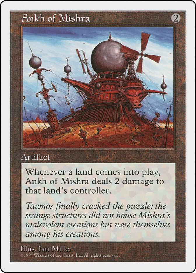 Ankh of Mishra 348/455 (Fifth Edition)  | Good Games Modbury