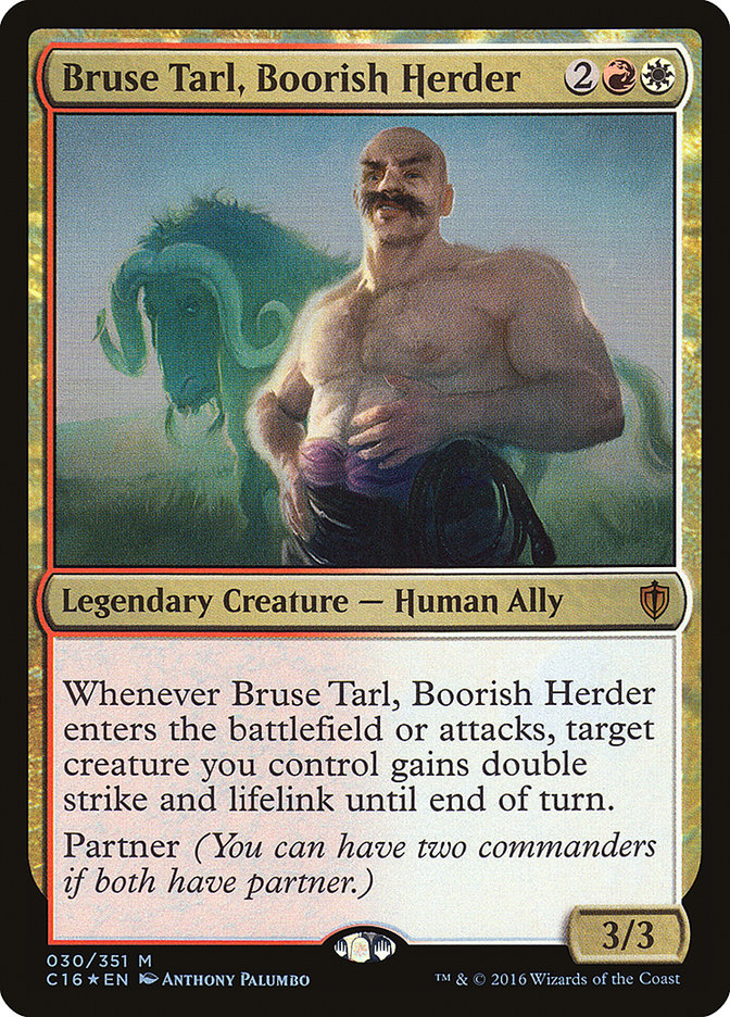 Bruse Tarl, Boorish Herder [Commander 2016] | Good Games Modbury