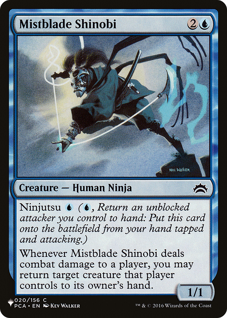 Mistblade Shinobi [The List Reprints] | Good Games Modbury