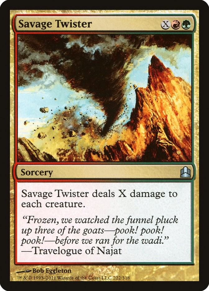 Savage Twister 222/318 (Commander)  | Good Games Modbury