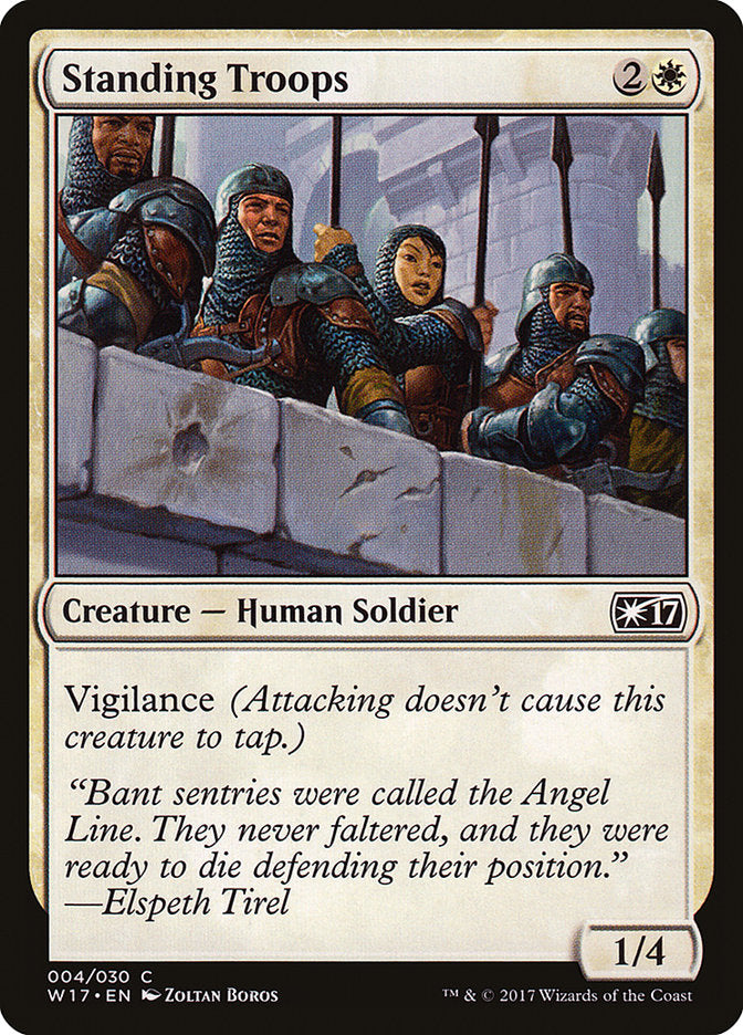 Standing Troops 4/30 (Welcome Deck 2017)  | Good Games Modbury