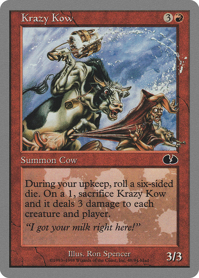 Krazy Kow 48/94 (Unglued)  | Good Games Modbury