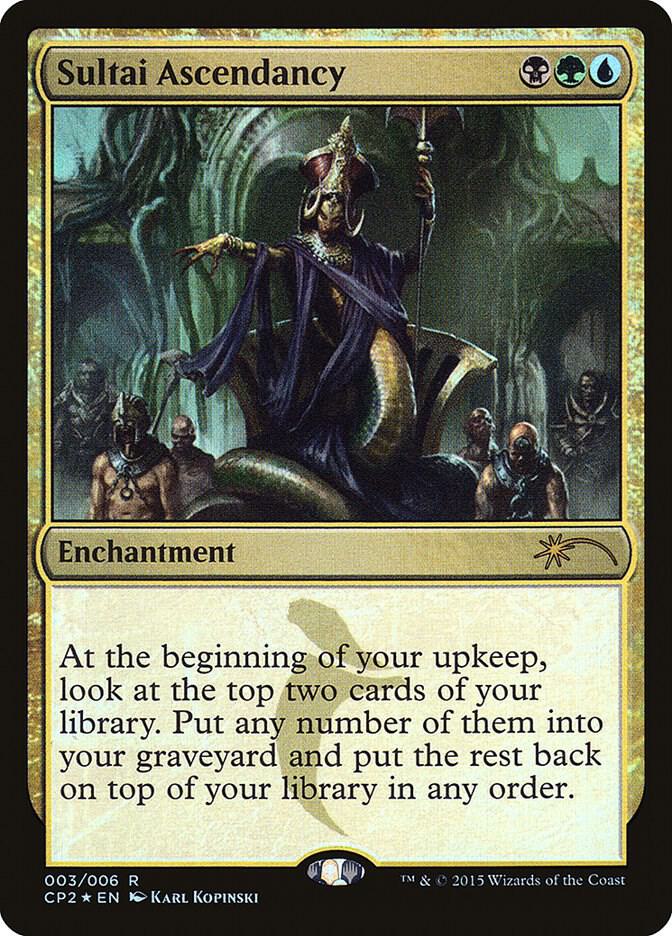 Sultai Ascendancy 3/6 (Unique and Miscellaneous Promos)  - Foil | Good Games Modbury