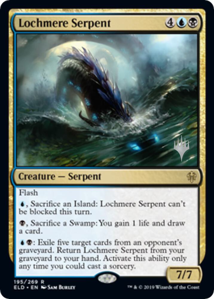 Lochmere Serpent 195p/152 (Promo Pack: Throne of Eldraine)  | Good Games Modbury