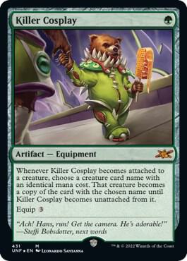 Killer Cosplay Galaxy Foil 431/244 (Unfinity)  - Foil | Good Games Modbury