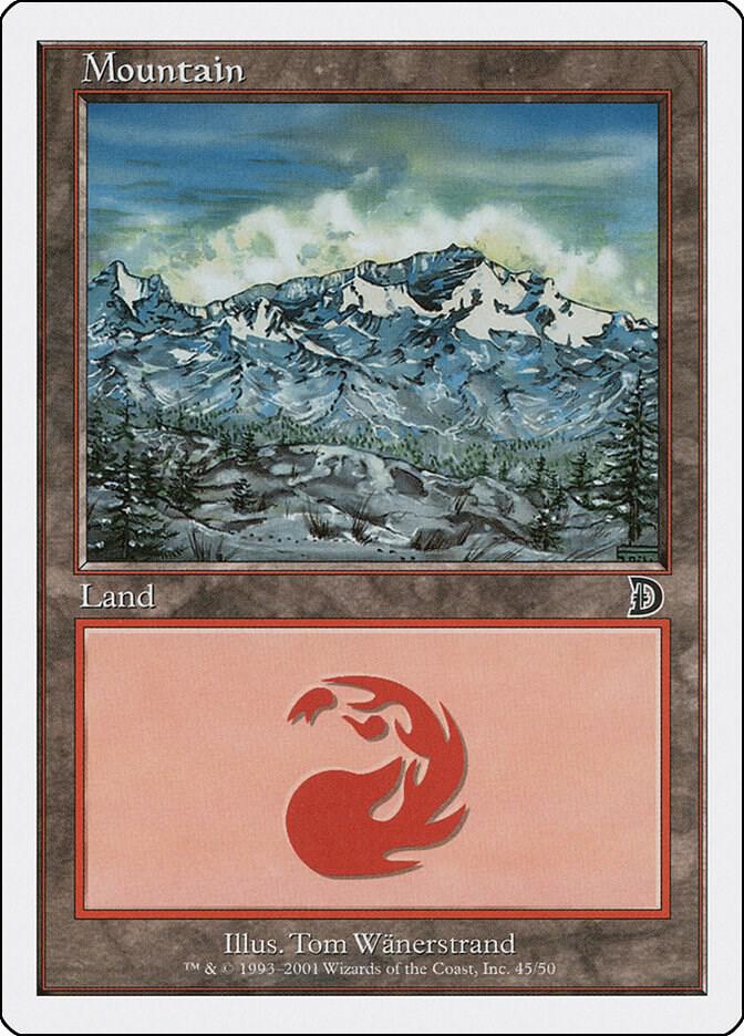 Mountain 45/50 (Deckmasters Garfield vs Finkel)  | Good Games Modbury