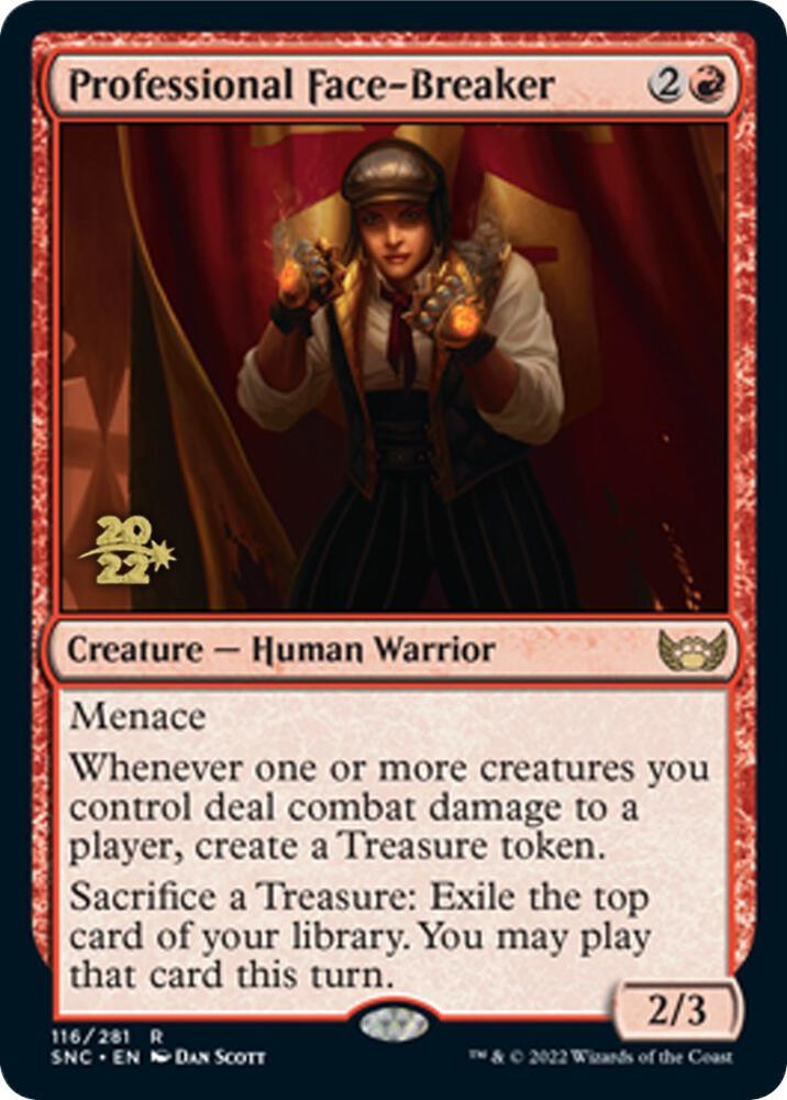 Professional Face Breaker 116s/161 (Prerelease Cards)  - Foil | Good Games Modbury