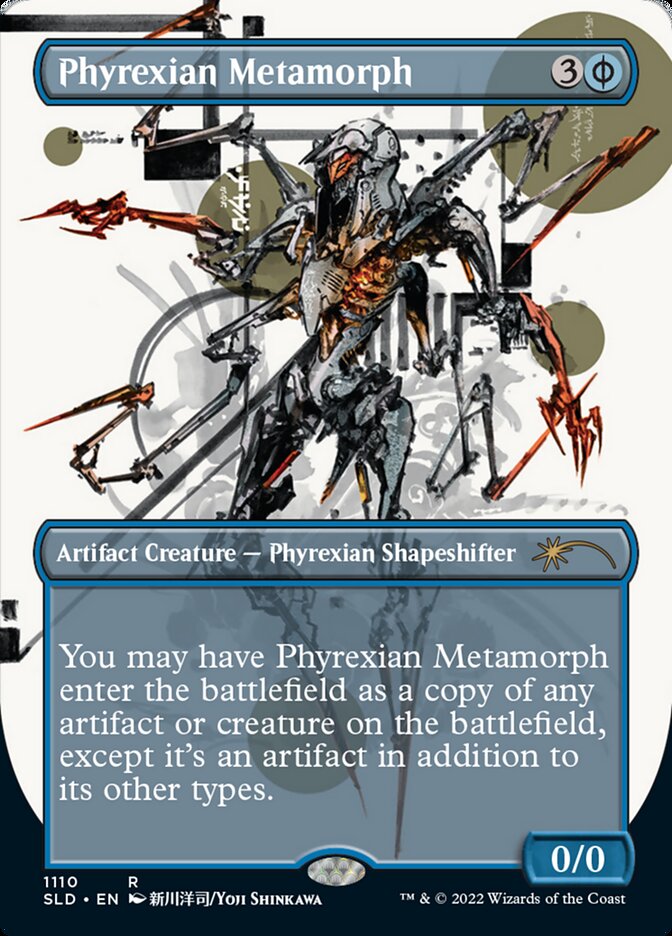 Phyrexian Metamorph (Borderless) [Secret Lair Drop Series] | Good Games Modbury