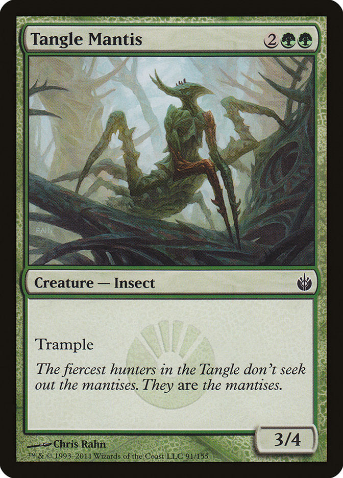 Tangle Mantis 91/155 (Mirrodin Besieged)  - Foil | Good Games Modbury