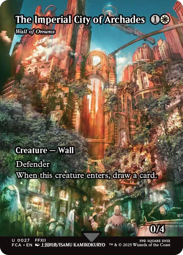 The Imperial City of Archades - Wall of Omens 27/64 (FINAL FANTASY: Through the Ages)  - Showcase | Good Games Modbury