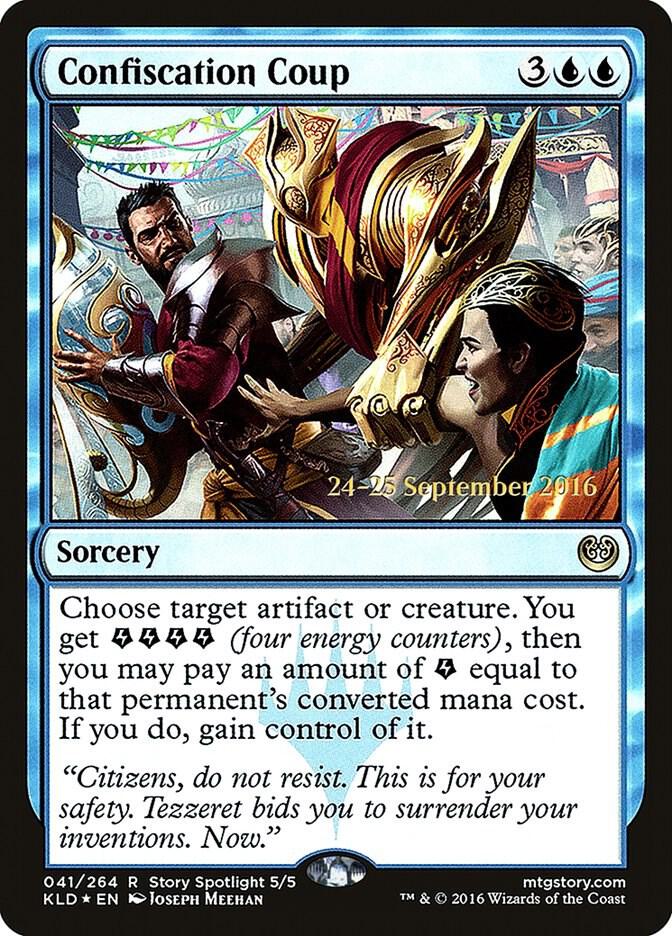 Confiscation Coup 41s/83 (Prerelease Cards)  - Foil | Good Games Modbury