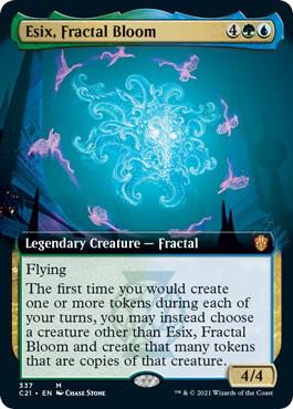 Esix Fractal Bloom Extended Art 337/81 (Commander 2021)  | Good Games Modbury