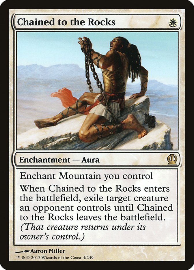Chained to the Rocks 4/249 (Theros)  | Good Games Modbury