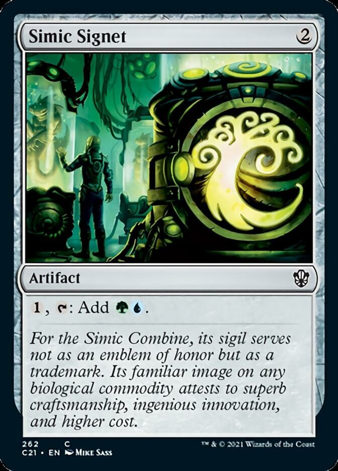 Simic Signet [Commander 2021] | Good Games Modbury